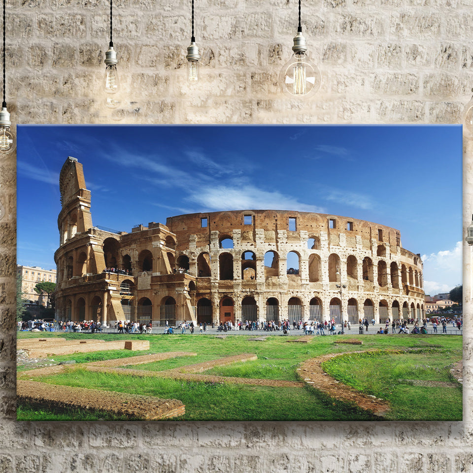 Great Colosseum, Stadium Canvas, Sport Art, Gift for him, Fan Gift, Canvas Prints Wall Art Decor