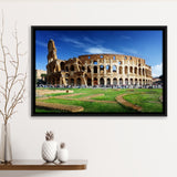 Great Colosseum, Stadium Canvas, Sport Art, Gift for him, Framed Canvas Prints Wall Art Decor, Framed Picture