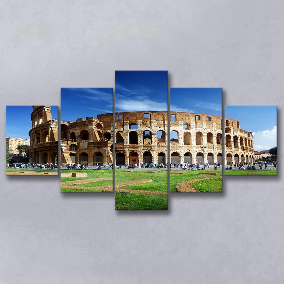 Great Colosseum, Stadium Canvas, Sport Art, Large Canvas, Multi Panels, Canvas Prints Wall Art Decor
