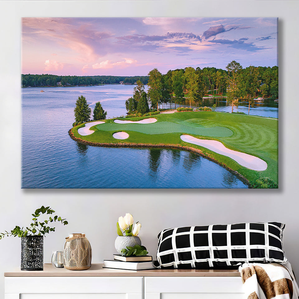 Great Waters At Reynolds Lake Oconee Golf Courses, Golf Art Print, Golf Lover, Canvas Prints Wall Art Decor