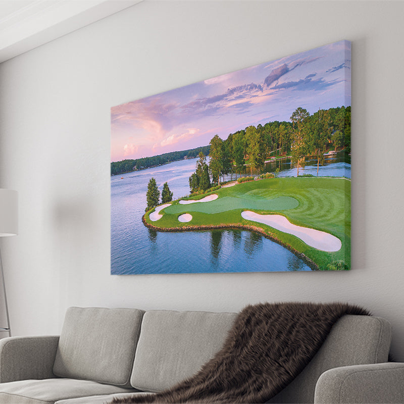 Great Waters At Reynolds Lake Oconee Golf Courses, Golf Art Print, Golf Lover, Canvas Prints Wall Art Decor