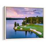 Great Waters At Reynolds Lake Oconee Golf Courses, Golf Art Print, Framed Canvas Prints Wall Art Decor, Floating Frame