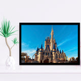 Great View Cinderella Castle Framed Art Prints Wall Decor - Painting Prints,Wall Art, Framed Picture,For Sale