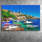Greece Santorini Canvas Prints Wall Art Decor - Painting Canvas,Home Decor, Ready to Hang
