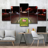 Green Bay Packers Stadium Canvas Prints Lambeau Field Stadium Wall,Multi Panels,Sport Stadium Art Prints, Fan Gift