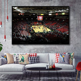 Green Bay Phoenix Wall Art Resch Center Stadium Framed Canvas Prints,Sport Stadium Art Prints, Fan Gift