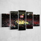 Green Bay Phoenix Wall Art Resch Center Stadium Canvas Prints,Multi Panels,Sport Stadium Art Prints, Fan Gift