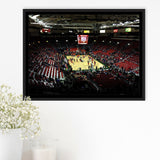 Green Bay Phoenix Wall Art Resch Center Stadium Framed Canvas Prints,Sport Stadium Art Prints, Fan Gift