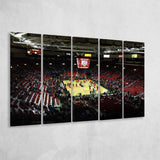 Green Bay Phoenix Wall Art Resch Center Stadium Canvas Prints,Multi Panels B,Sport Stadium Art Prints, Fan Gift