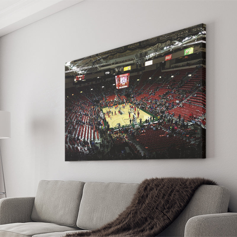 Green Bay Phoenix Wall Art Resch Center Stadium Canvas Prints,Sport Stadium Art Prints, Fan Gift, Wall Decor
