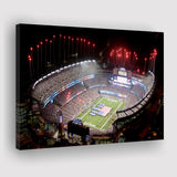 Green Power Gillette Stadium, Stadium Canvas, Sport Art, Gift for him, Fan Gift, Canvas Prints Wall Art Decor
