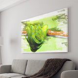 Green Python Canvas Prints Wall Art Decor - Painting Canvas, Art Print, Home Decor, Ready to Hang