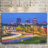 Greensboro Cityscape Canvas Prints Wall Art Decor - Paiting Canvas, Art Prints, Wall Decor, For Sale