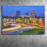 Greensboro Cityscape Canvas Prints Wall Art Decor - Paiting Canvas, Art Prints, Wall Decor, For Sale