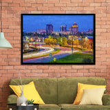 Greensboro Cityscape Framed Art Prints Wall Decor - Painting Prints, Framed Picture, Home Decor