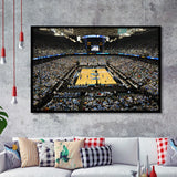 Greensboro Coliseum Complex, Stadium Canvas, Sport Art, Gift for him, Framed Art Prints Wall Art Decor, Framed Picture