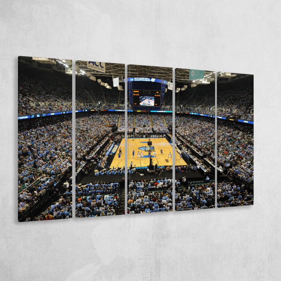 Greensboro Coliseum Complex, Stadium Canvas, Sport Art, Gift for him, Multi Panels B, Canvas Prints Wall Art Decor
