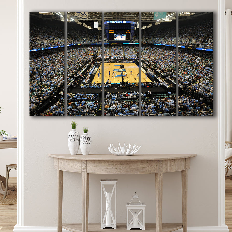 Greensboro Coliseum Complex, Stadium Canvas, Sport Art, Gift for him, Multi Panels B, Canvas Prints Wall Art Decor
