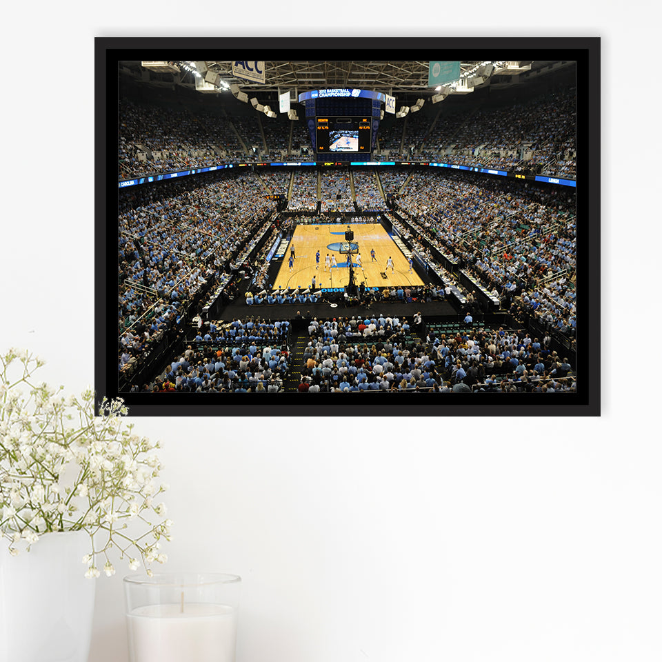 Greensboro Coliseum Complex, Stadium Canvas, Sport Art, Gift for him, Framed Canvas Prints Wall Art Decor, Framed Picture