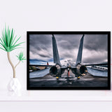 Grumman F 14 Tomcat War Airplane Craft Framed Art Prints Wall Decor - Painting Art, Framed Picture, Ready to Hang