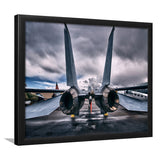Grumman F 14 Tomcat War Airplane Craft Framed Art Prints Wall Decor - Painting Art, Framed Picture, Ready to Hang