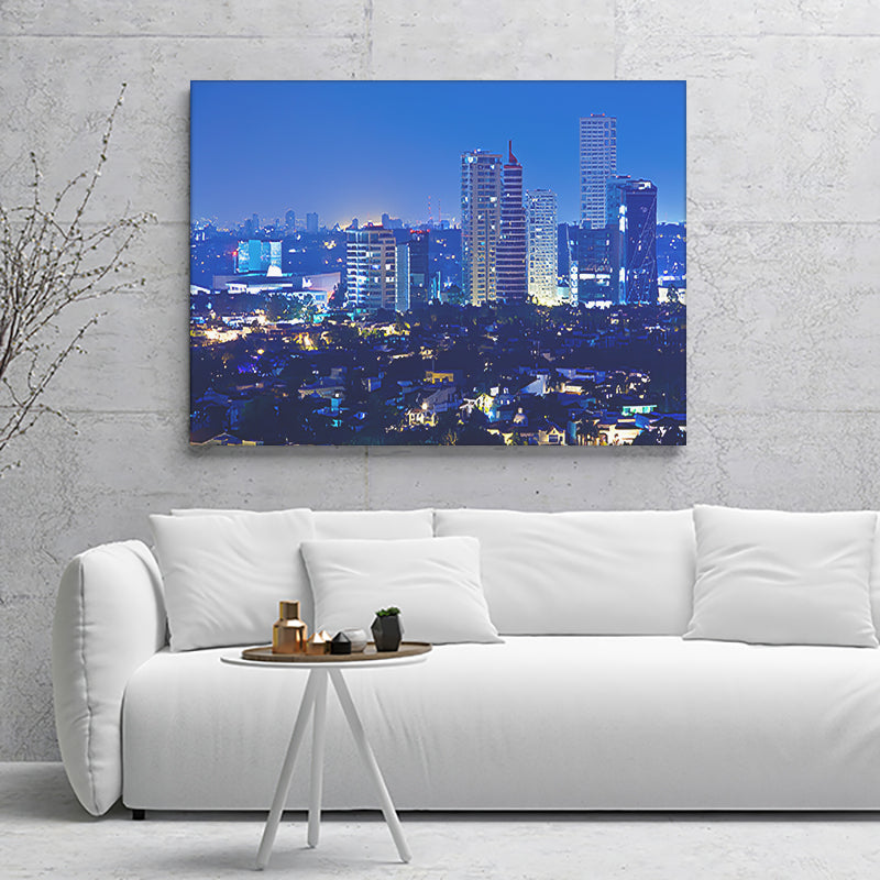 Guadalajara Panorama Canvas Wall Art - Canvas Prints, Prints for Sale, Canvas Painting, Canvas On Sale