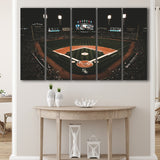 Guaranteed Rate Field Chicago, Stadium Canvas, Sport Art, Gift for him, Multi Panels B, Canvas Prints Wall Art Decor