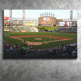 Guaranteed Rate Field in Chicago, Stadium Canvas, Sport Art, Gift for him, Fan Gift, Canvas Prints Wall Art Decor
