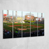 Guaranteed Rate Field in Chicago, Stadium Canvas, Sport Art, Gift for him, Multi Panels B, Canvas Prints Wall Art Decor