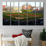 Guaranteed Rate Field in Chicago, Stadium Canvas, Sport Art, Gift for him, Multi Panels B, Canvas Prints Wall Art Decor