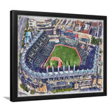 Guardians Baseball Team Progressive Field Watercolor, Sport Prints Fan Gift, Framed Art Prints Wall Art Decor