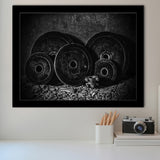 Gym Cool Large Gift for Strong Man Framed Art Prints Wall Decor - Painting Prints, Framed Picture, Home Decor