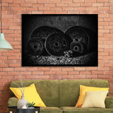 Gym Cool Large Gift for Strong Man Framed Art Prints Wall Decor - Painting Prints, Framed Picture, Home Decor