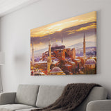 Hagia Sophia Holy Grand Mosque in Istanbul Canvas Prints Wall Art Decor - Painting Canvas, Art Print, Home Decor, Ready to Hang