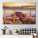 Hagia Sophia Holy Grand Mosque in Istanbul Canvas Prints Wall Art Decor - Painting Canvas, Art Print, Home Decor, Ready to Hang