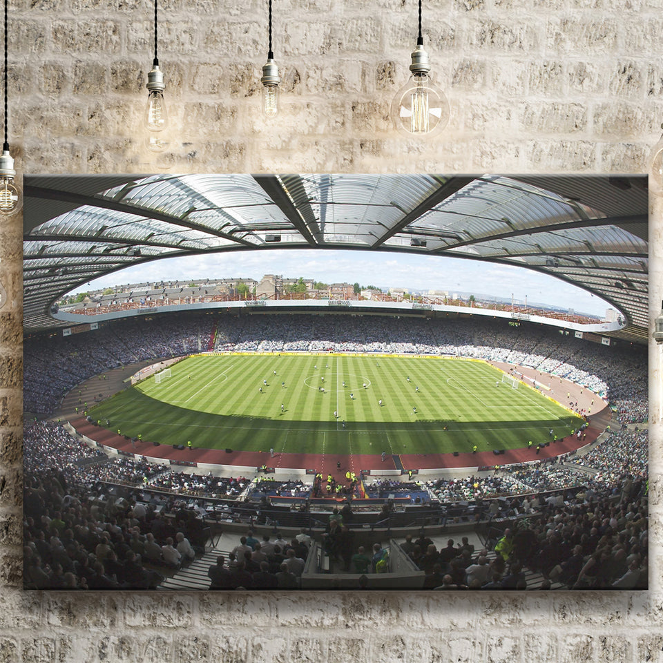 Hampden Park Stadium, Stadium Canvas, Sport Art, Gift for him, Fan Gift, Canvas Prints Wall Art Decor