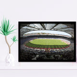 Hampden Park Stadium, Stadium Canvas, Sport Art, Gift for him, Framed Art Prints Wall Art Decor, Framed Picture