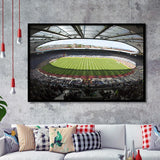 Hampden Park Stadium, Stadium Canvas, Sport Art, Gift for him, Framed Art Prints Wall Art Decor, Framed Picture