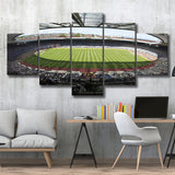 Hampden Park Stadium, Stadium Canvas, Sport Art, Large Canvas, Multi Panels, Canvas Prints Wall Art Decor