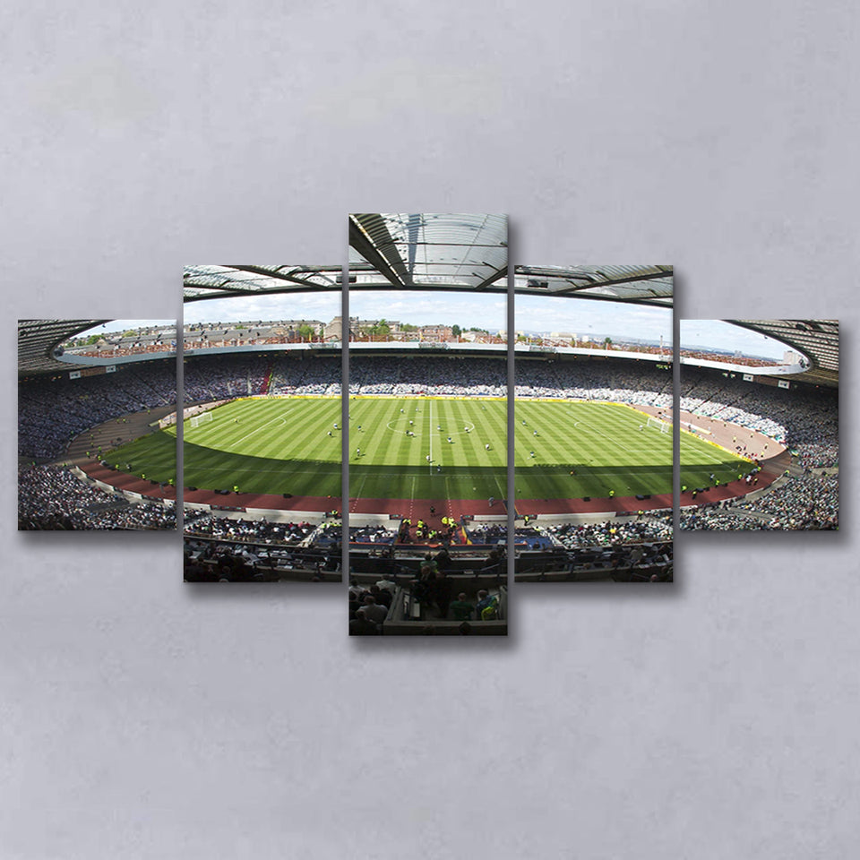 Hampden Park Stadium, Stadium Canvas, Sport Art, Large Canvas, Multi Panels, Canvas Prints Wall Art Decor