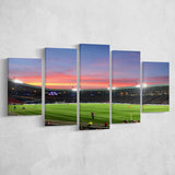 Hampden Park in Sunset View, Stadium Canvas, Sport Art, Large Canvas, Multi Panels, Canvas Prints Wall Art Decor