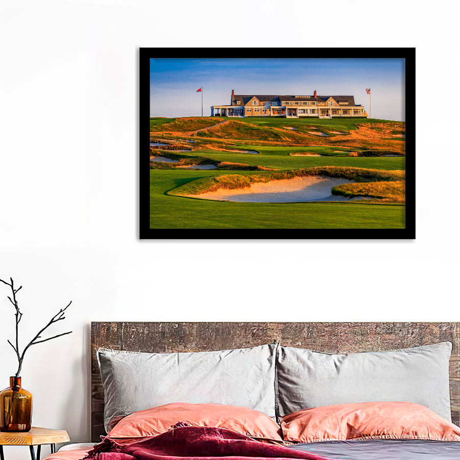 Hamptons Shinnecock Hill Golf Club Wall Art Print - Framed Prints, Painting Prints, Prints for Sale, Framed Art