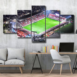 Hanazono Rugby Stadium, Stadium Canvas, Sport Art, Large Canvas, Multi Panels, Canvas Prints Wall Art Decor
