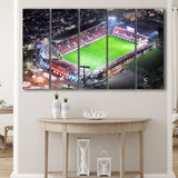 Hanazono Rugby Stadium, Stadium Canvas, Sport Art, Gift for him, Multi Panels B, Canvas Prints Wall Art Decor