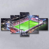 Hanazono Rugby Stadium, Stadium Canvas, Sport Art, Large Canvas, Multi Panels, Canvas Prints Wall Art Decor