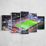 Hanazono Rugby Stadium, Stadium Canvas, Sport Art, Large Canvas, Multi Panels, Canvas Prints Wall Art Decor