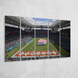 Hard Rock Stadium, Stadium Canvas, Sport Art, Gift for him, Multi Panels B, Canvas Prints Wall Art Decor
