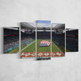 Hard Rock Stadium, Stadium Canvas, Sport Art, Large Canvas, Multi Panels, Canvas Prints Wall Art Decor