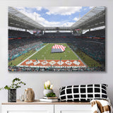 Hard Rock Stadium Canvas Prints Wall Art - Painting Canvas, Wall Decor, Canvas Art, For Sale