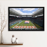 Hard Rock Stadium Framed Canvas Prints Wall Art - Painting Canvas, Wall Decor, Canvas Art, Floating Frame